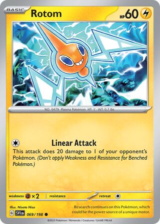 Rotom 069/198 - Scarlet & Violet Base