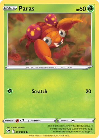 Paras 003/189 - Darkness Ablaze