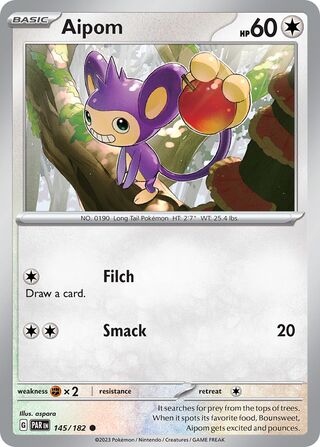 Aipom 145/182 - Paradox Rift