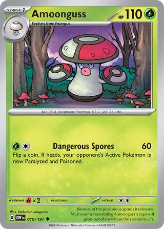 Amoonguss 010/197 - Obsidian Flames
