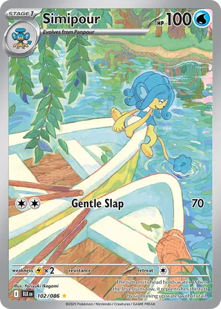 Simipour 102/086 - Black Bolt