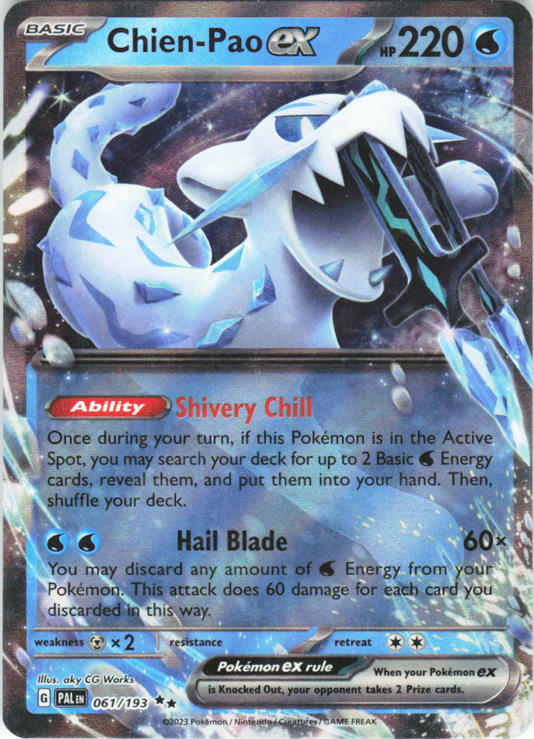 Chien-Pao ex 061/193 - Paldea Evolved