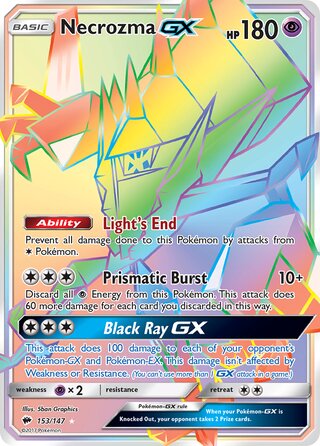 Necrozma-GX 153/147 - Burning Shadows
