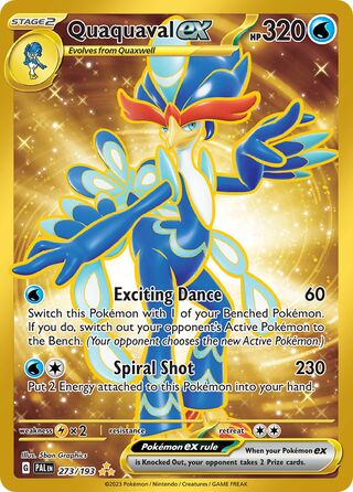 Quaquaval ex 273/193 - Paldea Evolved