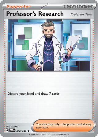 Professor's Research 088/091 - Paldean Fates