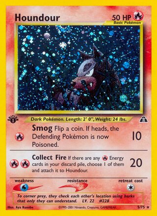 Houndour 5/75 - Neo Discovery
