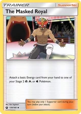 The Masked Royal 139/168 - Celestial Storm