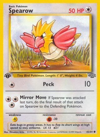 Spearow 62/64 - Jungle