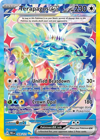 Terapagos ex 169/131 - Prismatic Evolutions