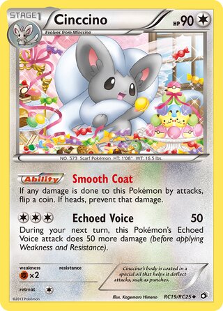 Cinccino RC19/RC25 - Legendary Treasures