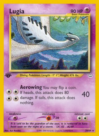 Lugia 20/64 - Neo Revelation