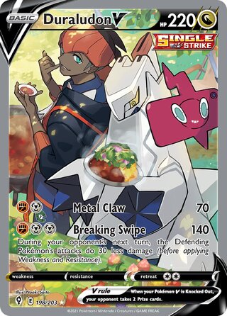 Duraludon V 198/203 - Evolving Skies