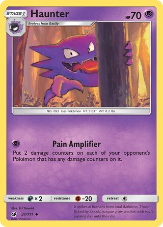 Haunter 37/111 - Crimson Invasion