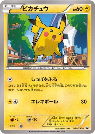 Pikachu Xy Promos 064 Xy P 064/XY-P