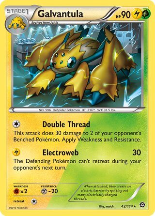 Galvantula 42/114 - Steam Siege