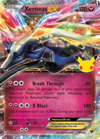 Xerneas-EX 97/146 - Celebrations