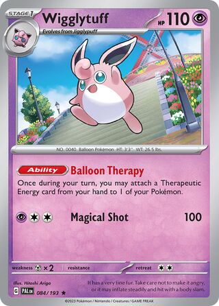 Wigglytuff 084/193 - Paldea Evolved