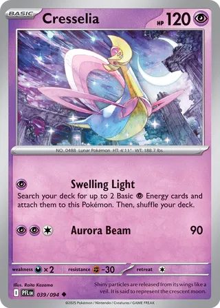 Cresselia 039/094 - Phantasmal Flames