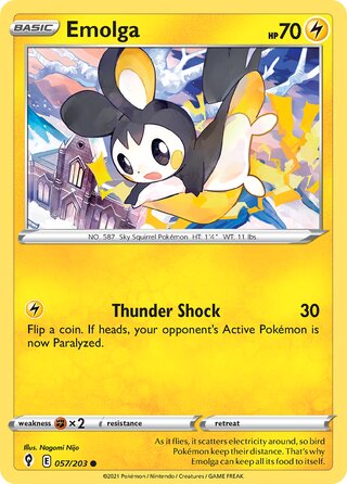Emolga 057/203 - Evolving Skies