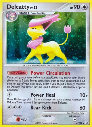 Delcatty 4/127 - Platinum