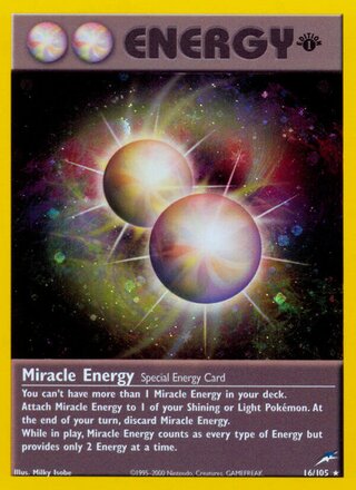 Miracle Energy 16/105 - Neo Destiny