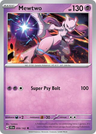 Mewtwo 059/142 - Stellar Crown