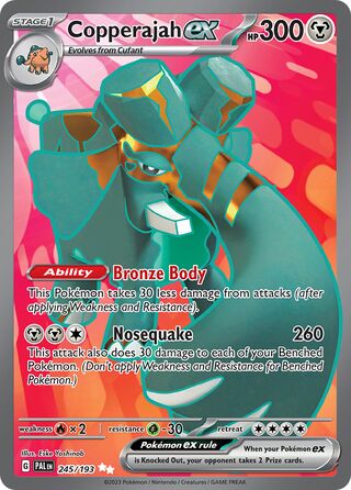 Copperajah ex 245/193 - Paldea Evolved
