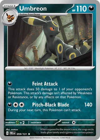 Umbreon 059/131 - Prismatic Evolutions