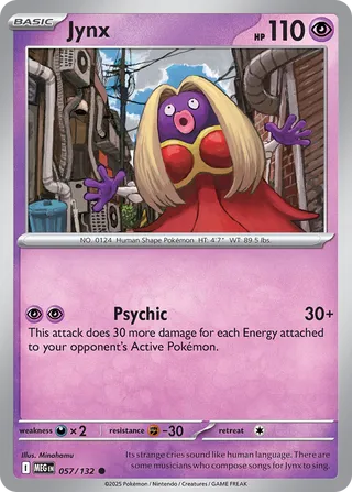 Jynx 057/132 - Mega Evolution Base