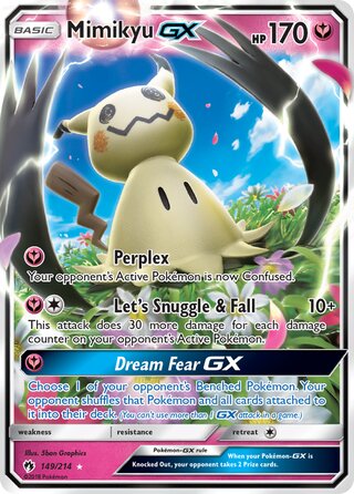 Mimikyu-GX 149/214 - Lost Thunder