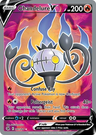 Chandelure V 247/264 - Fusion Strike