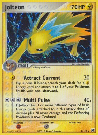 Jolteon 8/115 - Unseen Forces