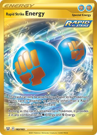 Rapid Strike Energy 182/163 - Battle Styles