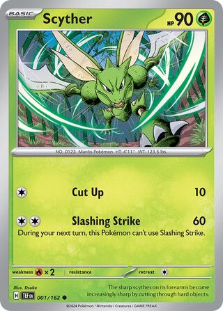 Scyther 001/162 - Temporal Forces