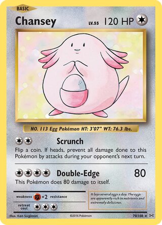 Chansey 70/108 - Evolutions