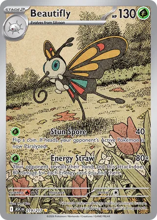 Beautifly 219/217 - Ascended Heroes