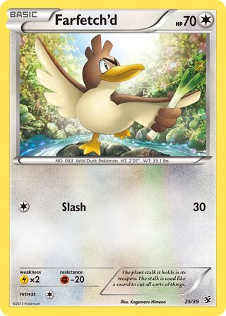 Farfetch'd 25/39 - XY Starter Set