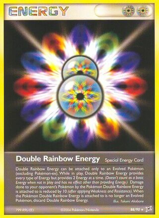 Double Rainbow Energy 88/95 - Team Magma vs Team Aqua