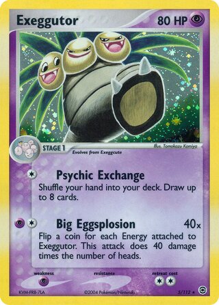 Exeggutor 5/112 - FireRed & LeafGreen