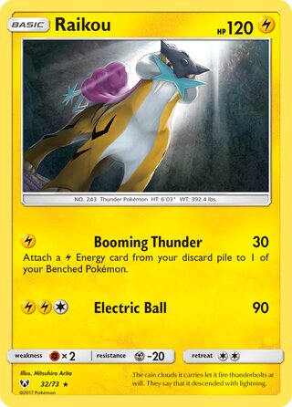 Raikou 32/73 - Shining Legends