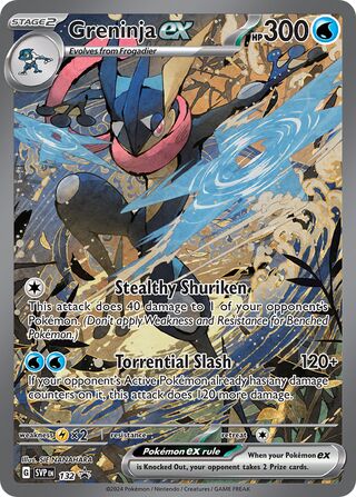 Greninja ex 132 - Scarlet & Violet Promos