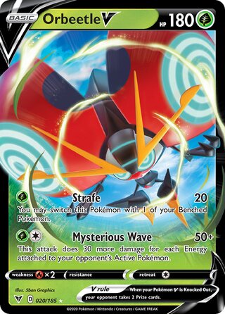Orbeetle V 020/185 - Vivid Voltage