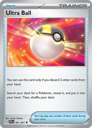 Ultra Ball 091/091 - Paldean Fates