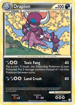 Drapion 4/102 - Triumphant