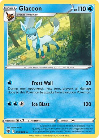 Glaceon 038/189 - Astral Radiance