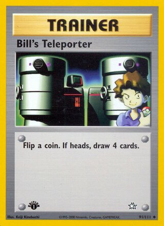 Bill's Teleporter 91/111 - Neo Genesis