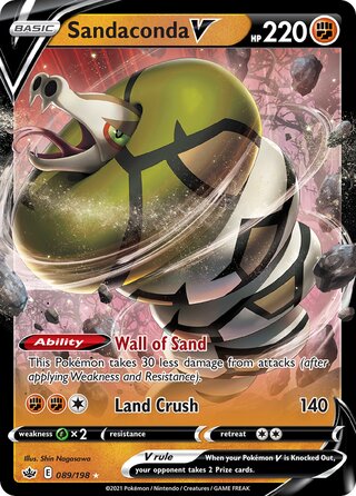 Sandaconda V 089/198 - Chilling Reign