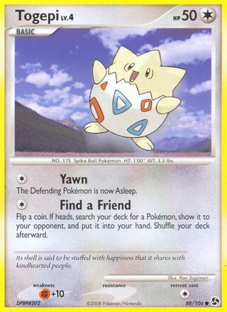 Togepi 88/106 - Emerald