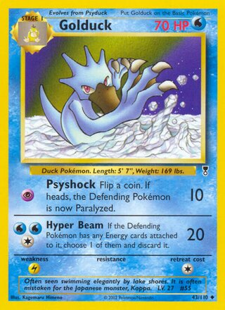 Golduck 43/110 - Legendary Collection