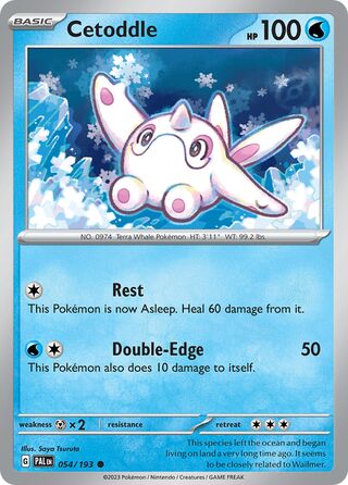 Cetoddle 054/193 - Paldea Evolved